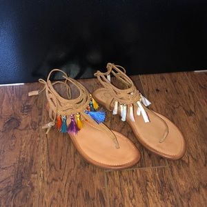 Jessica Simpson colorful sandal